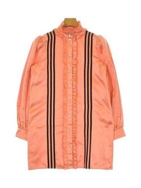 Gucci Shirt Dress Orange